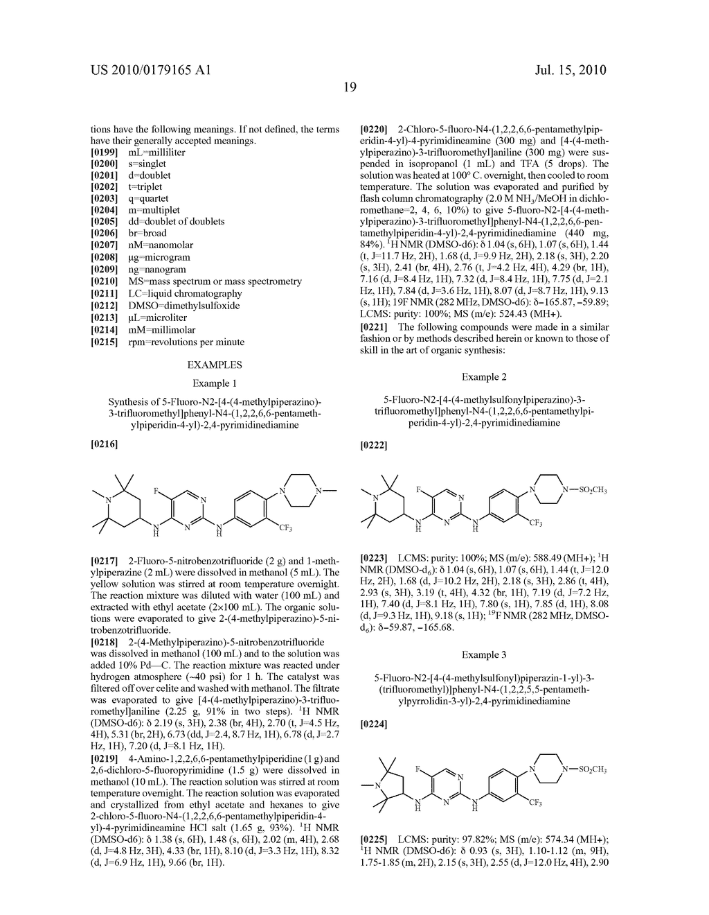 METHODS FOR TREATING INFLAMMATORY DISORDERS USING 2,4-PYRIMIDINEDIAMINE COMPOUNDS - diagram, schematic, and image 20