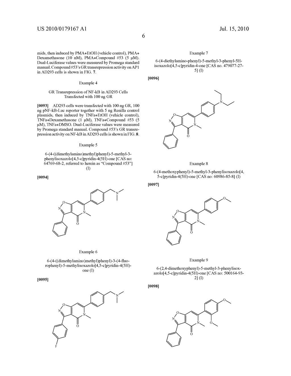 METHODS OF USING SUBSTITUTED ISOXAZOLO PYRIDINONES AS DISSOCIATED GLUCOCORTICOIDS - diagram, schematic, and image 17