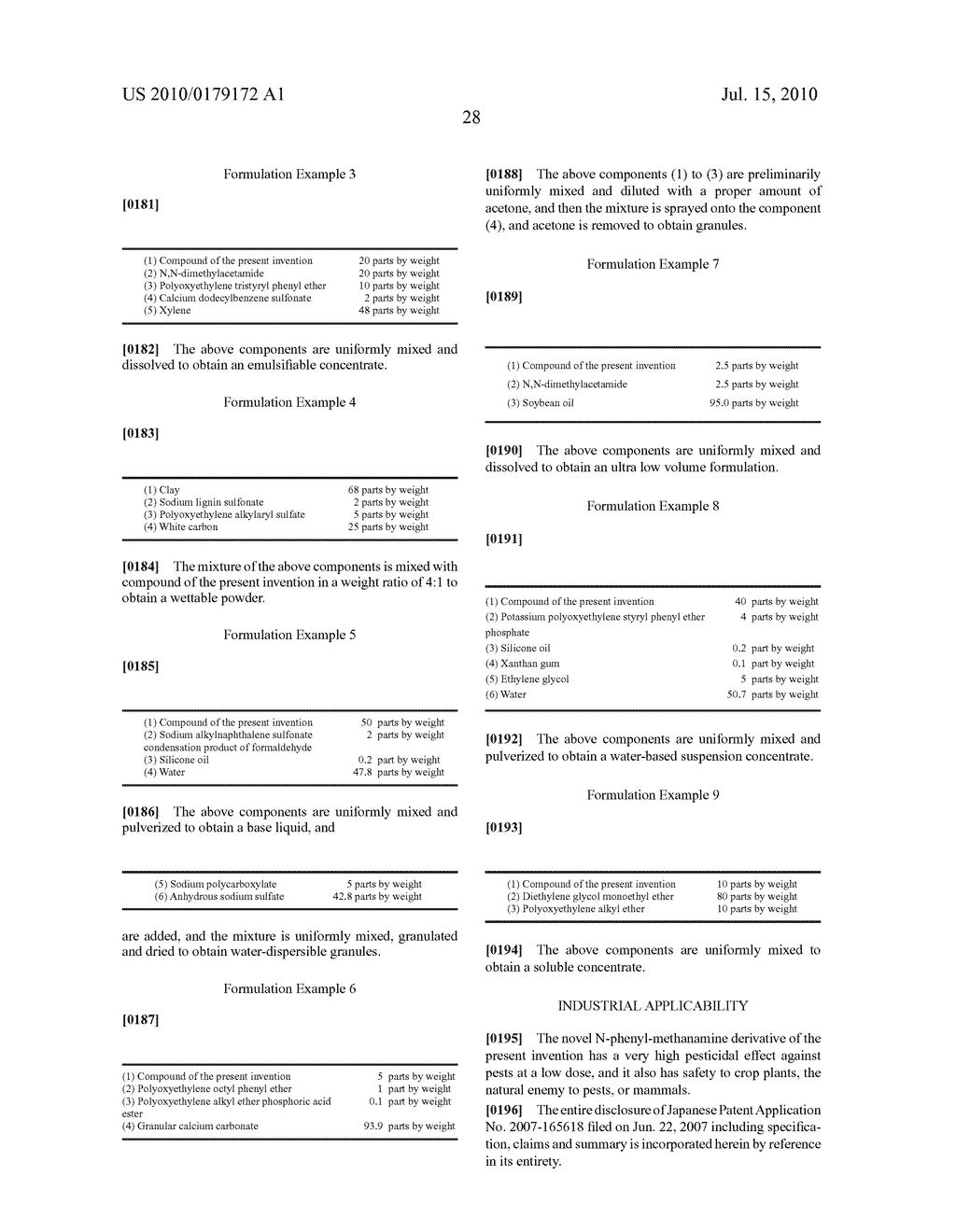 N-PHENYL-METHANAMINE DERIVATIVE AND PESTICIDE CONTAINING IT - diagram, schematic, and image 29