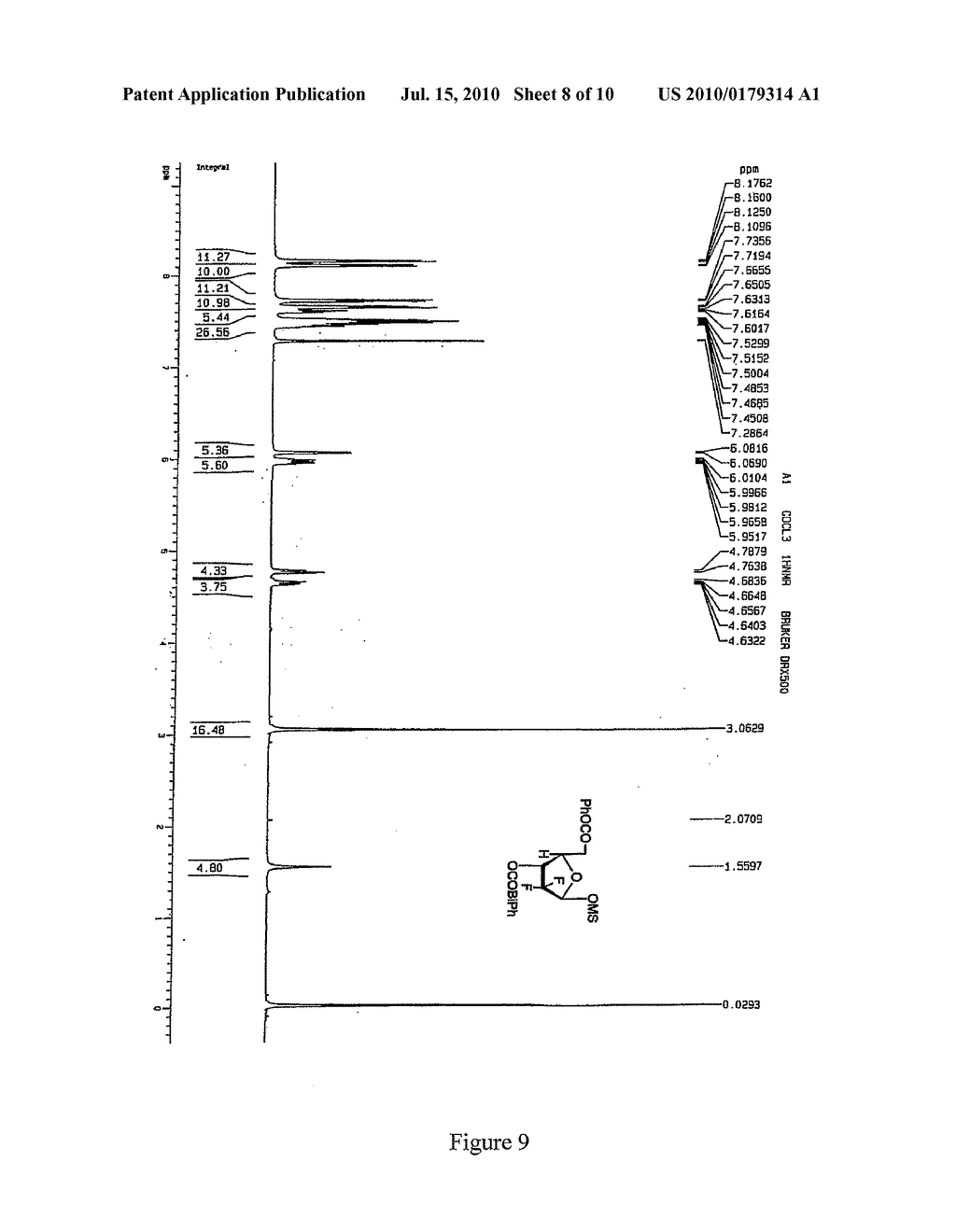 Novel and Highly Stereoselective Process for Preparing Gemcitabine and Intermediates Thereof - diagram, schematic, and image 09