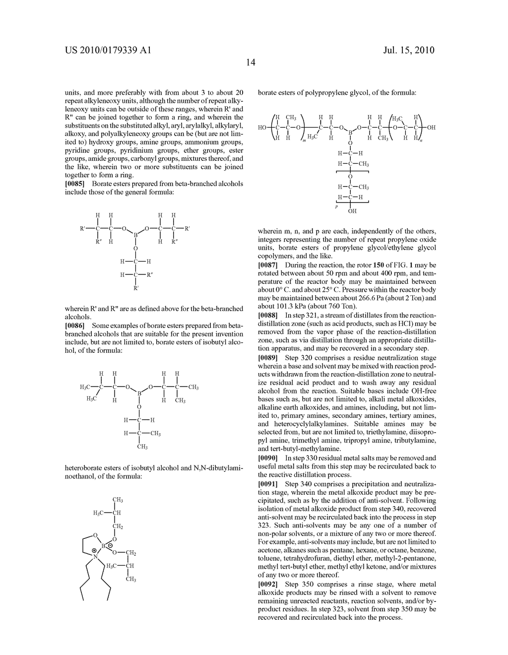 METAL ALKOXIDES, APPARATUS FOR MANUFACTURING METAL ALKOXIDES, RELATED METHODS AND USES THEREOF - diagram, schematic, and image 18