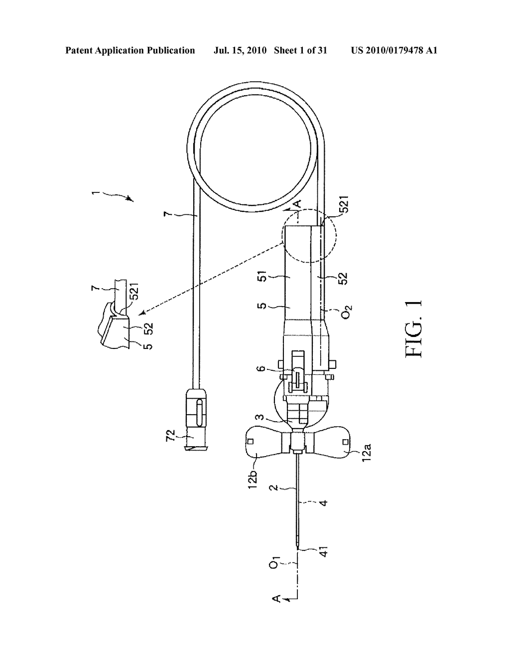 METHOD OF PRODUCING INDWELLING NEEDLE ASSEMBLY AND INDWELLING NEEDLE ASSEMBLY - diagram, schematic, and image 02