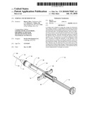 Syringe and method of use diagram and image