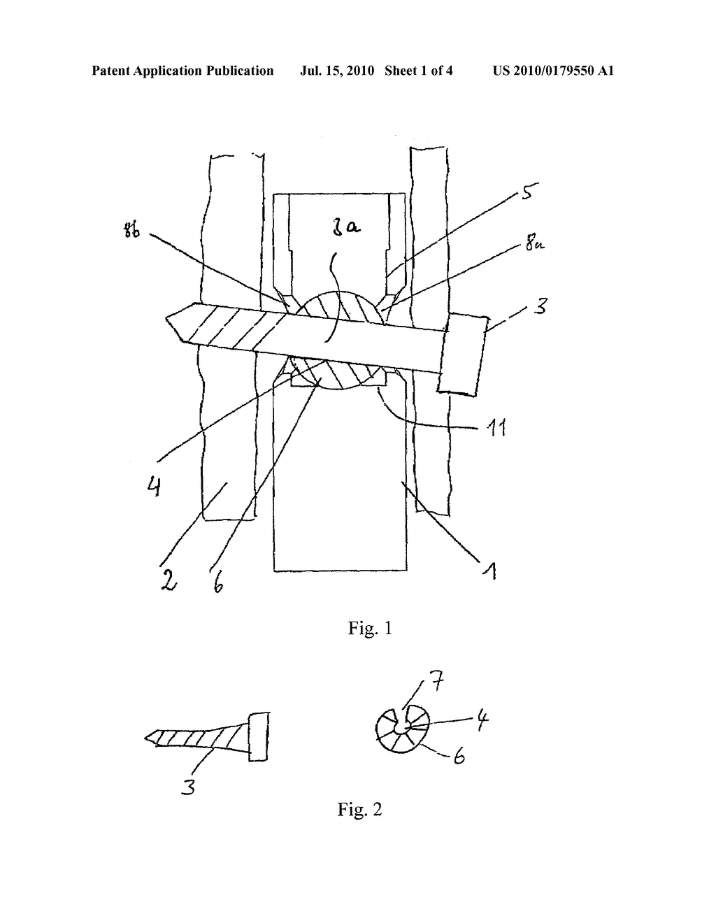 INTRAMEDULLARY NAIL, PARTICULARLY LOCKABLE INTRAMEDULLARY NAIL, AND DEVICE FOR FIXATING THE INTRAMEDULLARY NAIL IN A HOLLOW BONE - diagram, schematic, and image 02