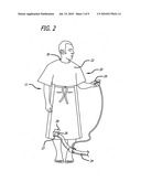 Warming device constructions with a poncho-type patient gown diagram and image