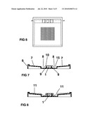 LOW-PROFILE BASIN INSTALLED WITH A BUILT-IN DRAIN diagram and image