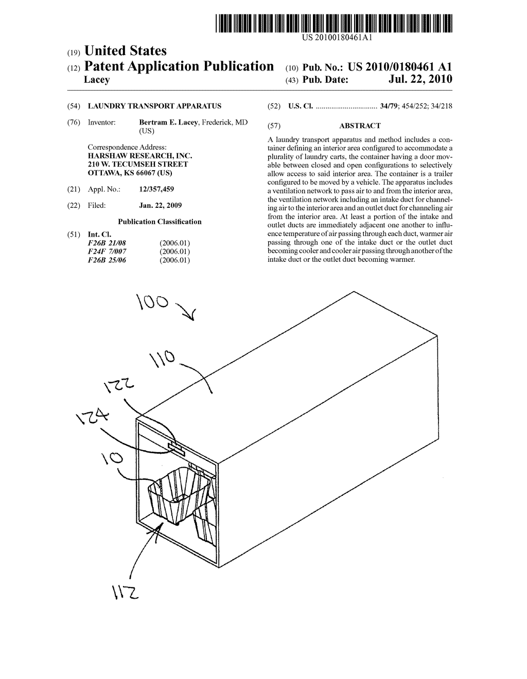 Laundry Transport Apparatus - diagram, schematic, and image 01