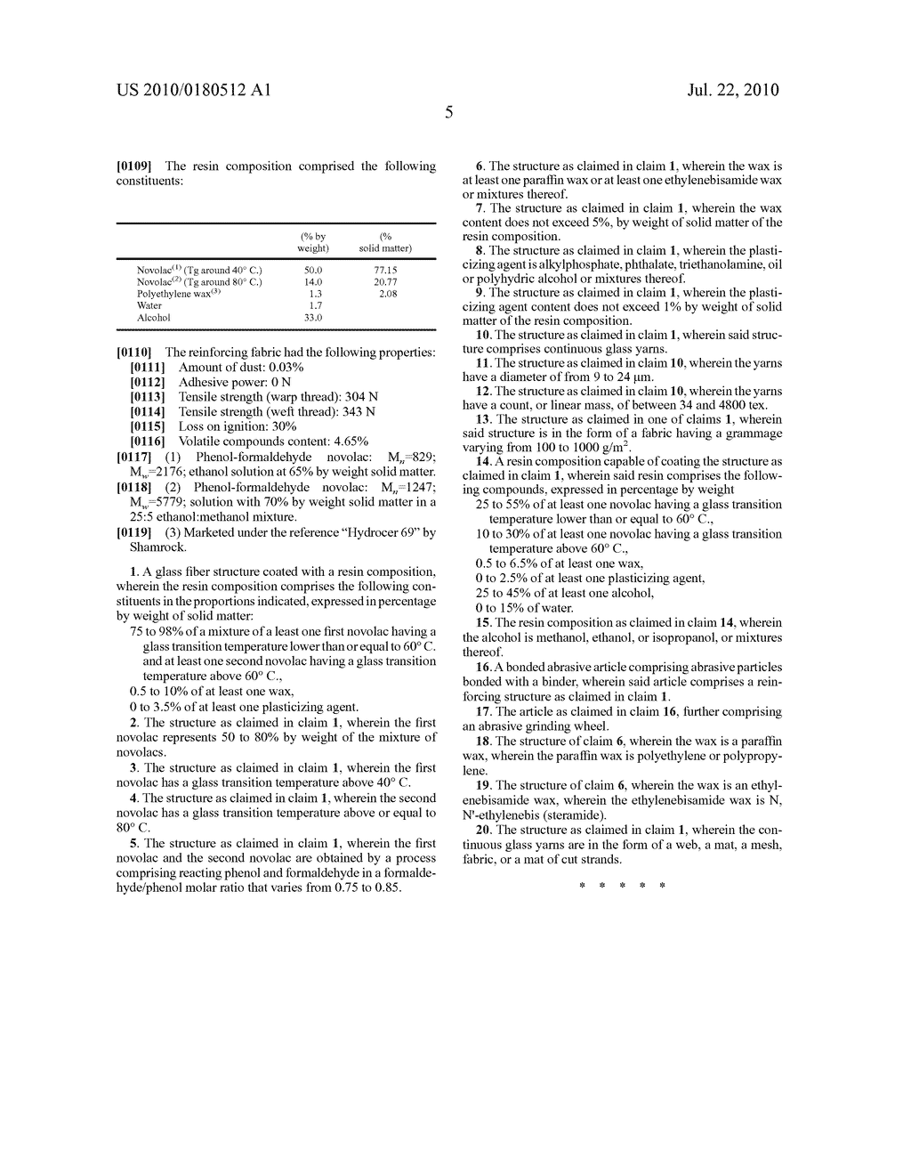 GLASS FIBER STRUCTURE DESIGNED TO REINFORCE BONDED ABRASIVE ARTICLES - diagram, schematic, and image 06