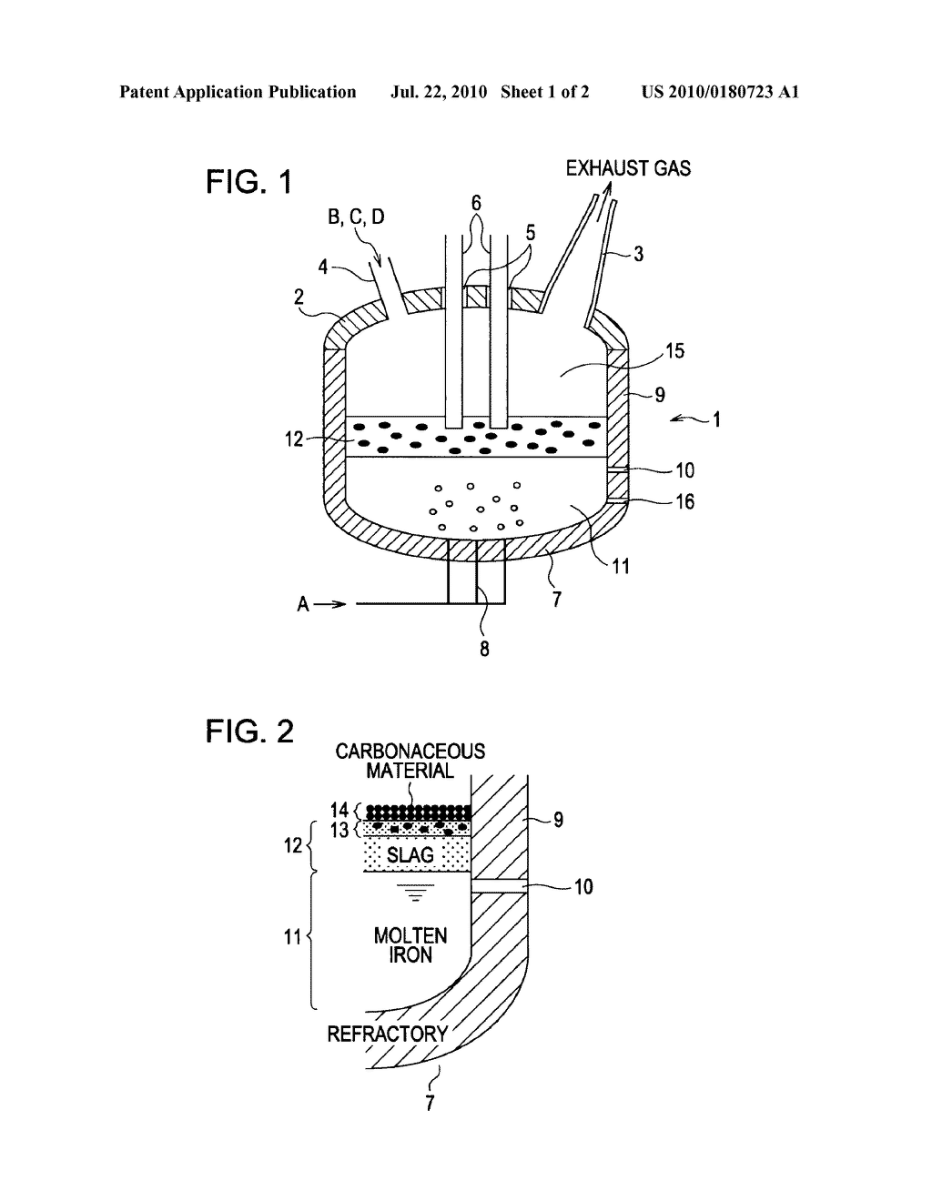 METHOD FOR MANUFACTURING MOLTEN IRON - diagram, schematic, and image 02