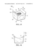 Tooth for a circular saw or mower drum diagram and image