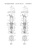 Device With Drivable Means For Injecting A Fluid Substance Into An Egg And Equipment Including Same diagram and image