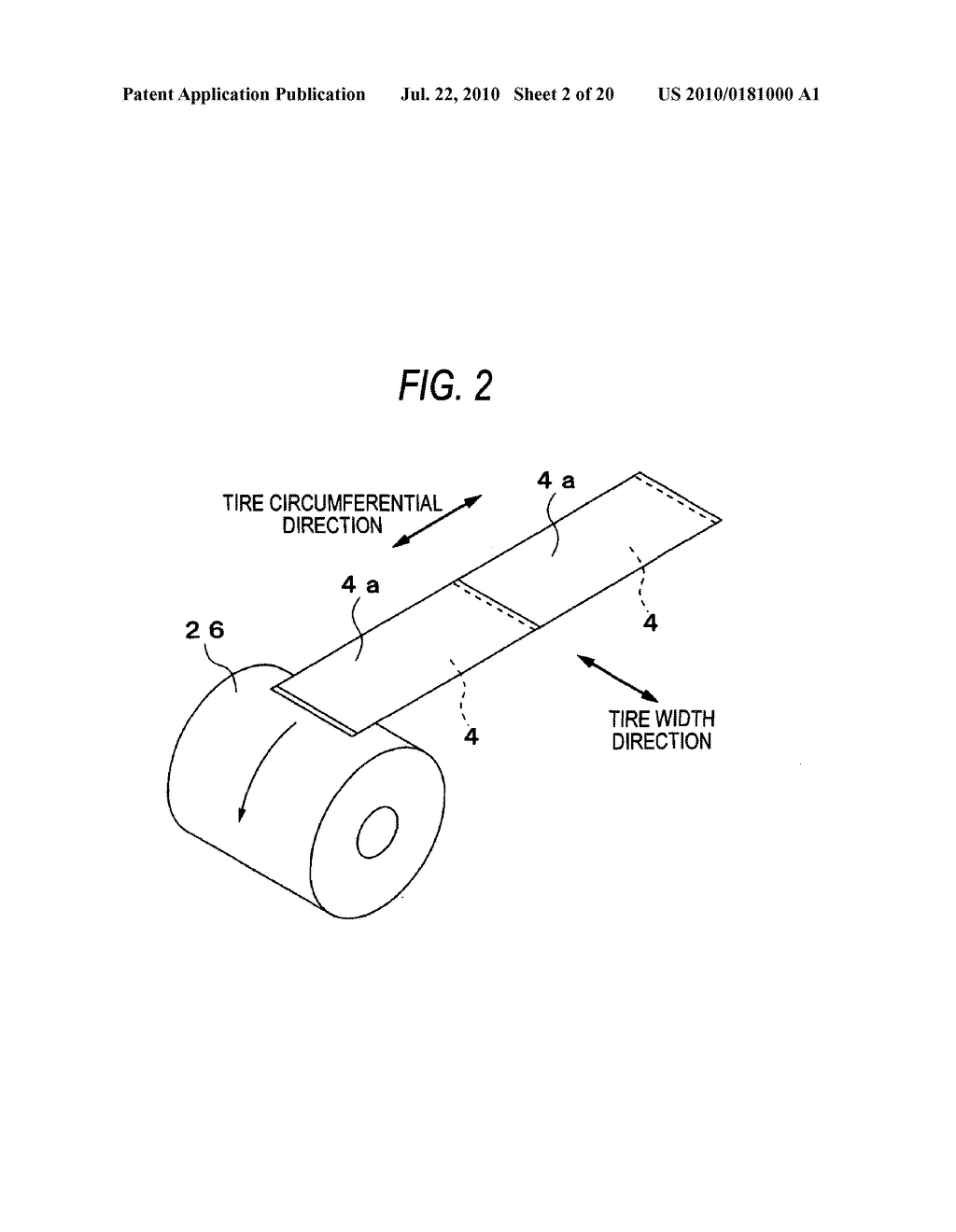 PNEUMATIC TIRE AND METHOD FOR MANUFACTURING THE SAME - diagram, schematic, and image 03