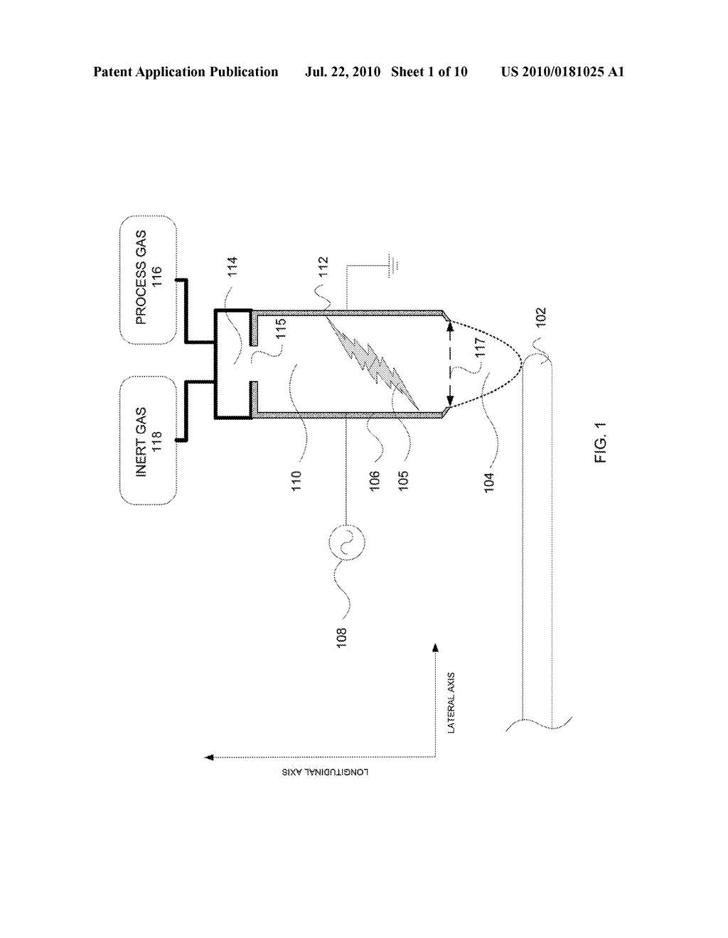 APPARATUS FOR THE REMOVAL OF A FLUORINATED POLYMER FROM A SUBSTRATE - diagram, schematic, and image 02