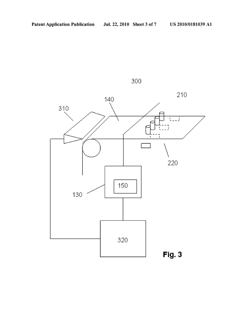 DEVICE AND METHOD FOR MEASURING THE VELOCITY OF A MOVING PAPER WEB - diagram, schematic, and image 04