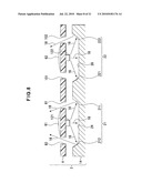 ILLUMINATING STRUCTURE OF KEY OPERATING UNIT, ELECTRONIC APPARATUS, PORTABLE APPARATUS, AND ILLUMINATING METHOD OF KEY OPERATING UNIT diagram and image