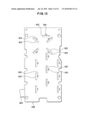 ILLUMINATING STRUCTURE OF KEY OPERATING UNIT, ELECTRONIC APPARATUS, PORTABLE APPARATUS, AND ILLUMINATING METHOD OF KEY OPERATING UNIT diagram and image