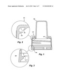 Reusable drinking straw holder with bottle neck securing assembly diagram and image