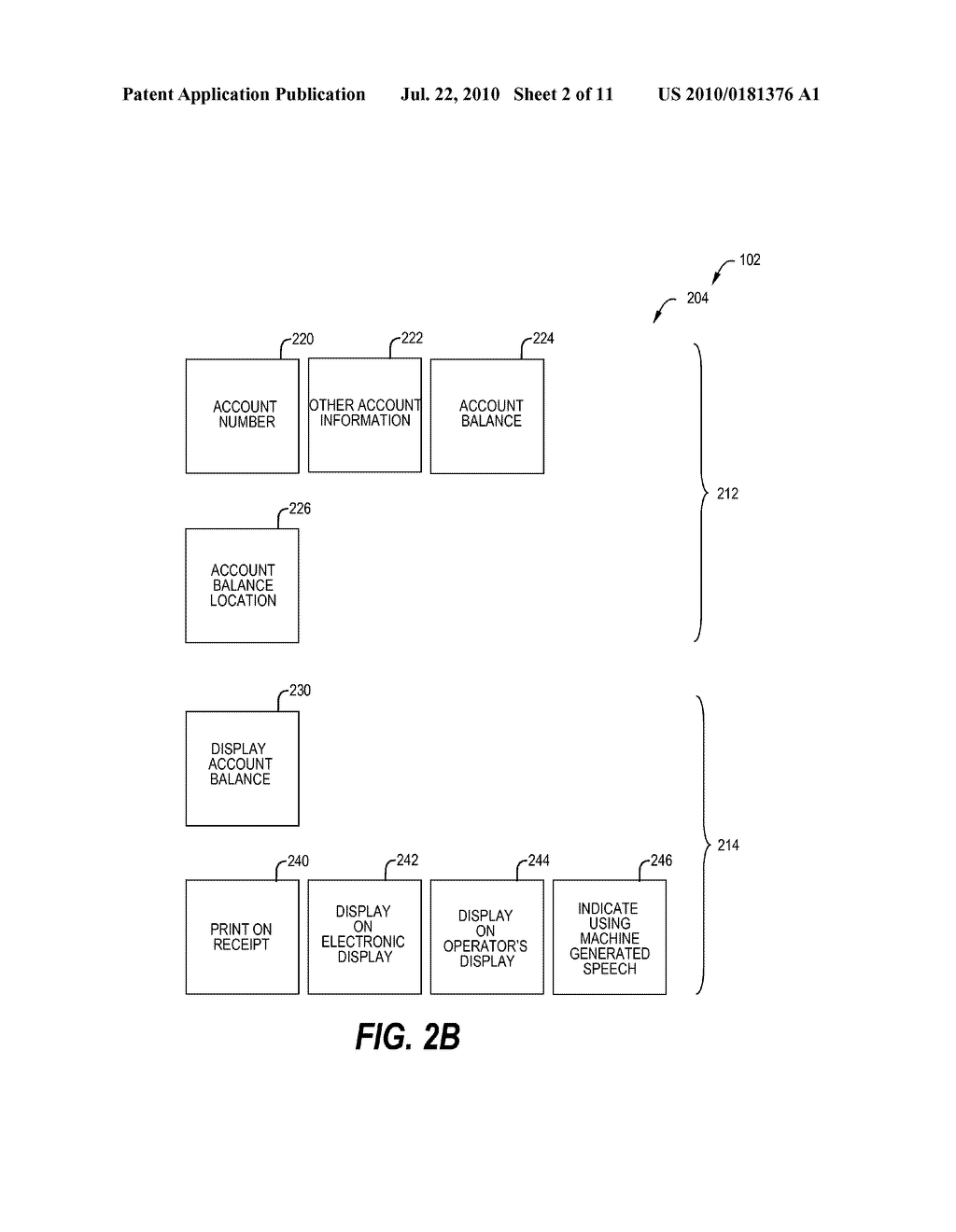 METHODS, APPARATUS, COMPUTER PROGRAM PRODUCTS AND ARTICLES FOR USE IN PROVIDING HUMAN UNDERSTANDABLE INDICATION OF ACCOUNT BALANCE - diagram, schematic, and image 03