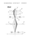 Phase contrast electron microscope diagram and image