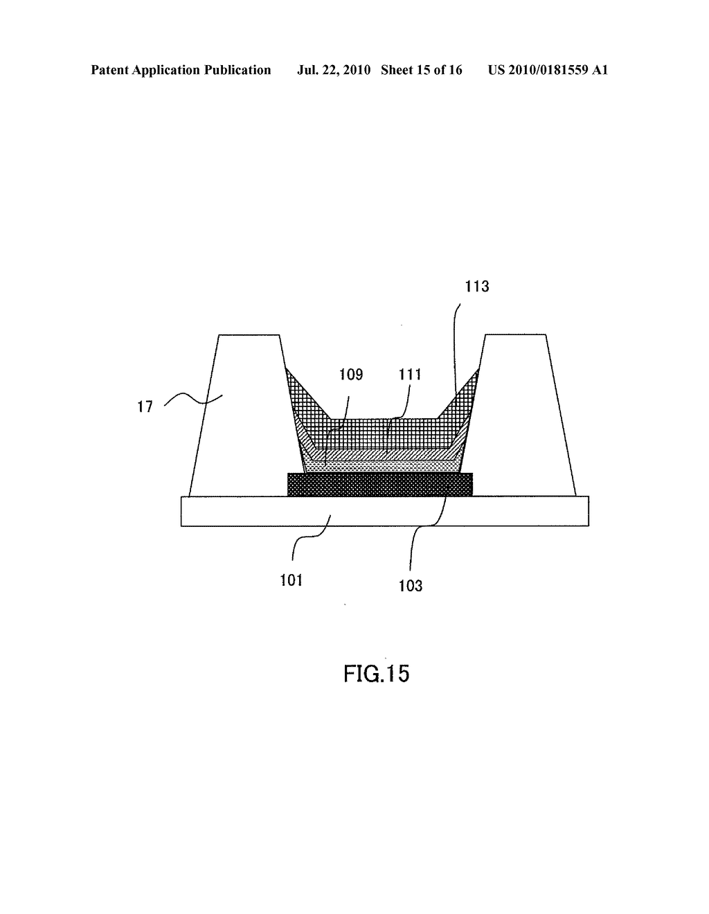 ORGANIC EL DISPLAY PANEL AND MANUFACTURING METHOD THEREOF - diagram, schematic, and image 16