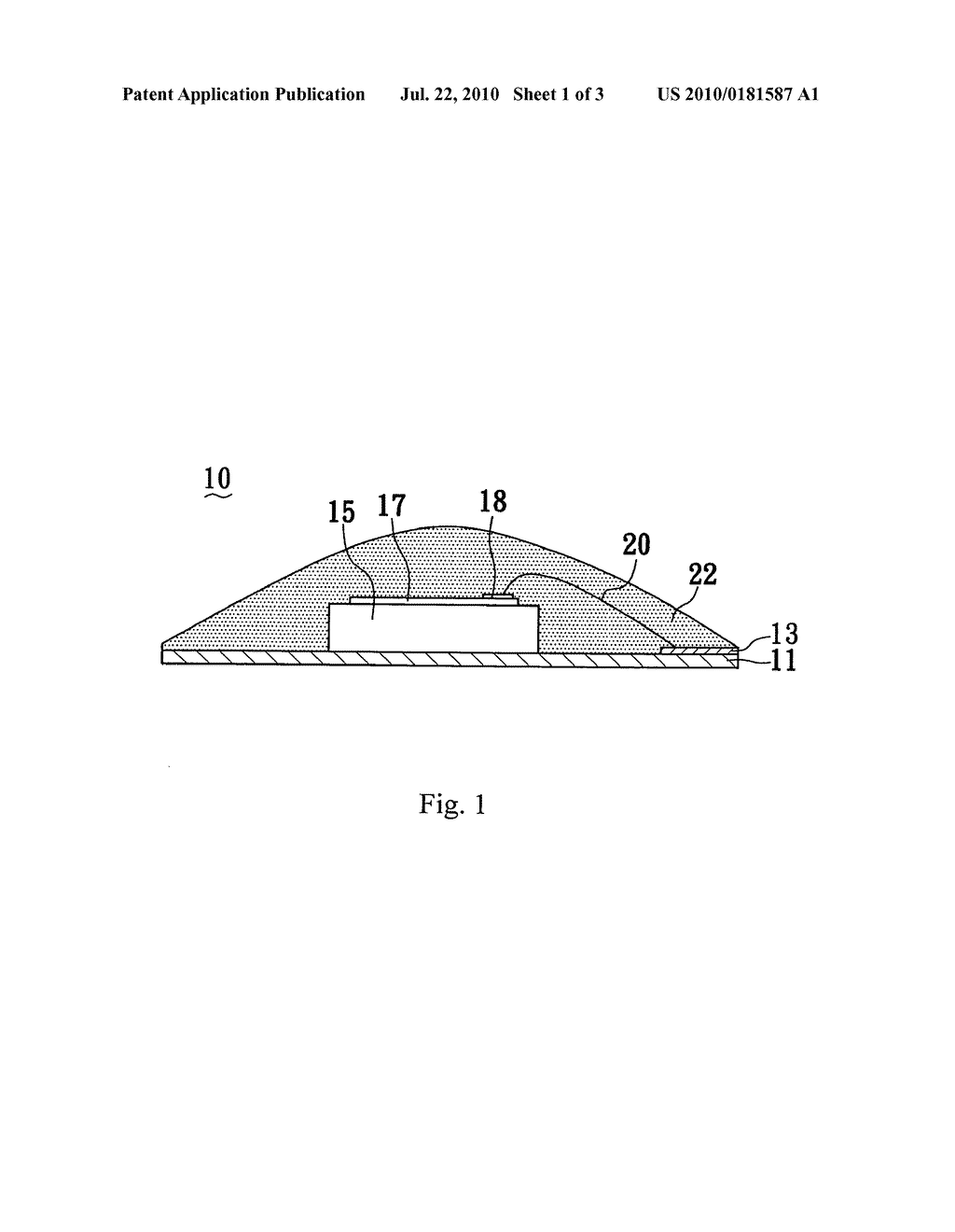 LED packaging structure and fabricating method thereof - diagram, schematic, and image 02