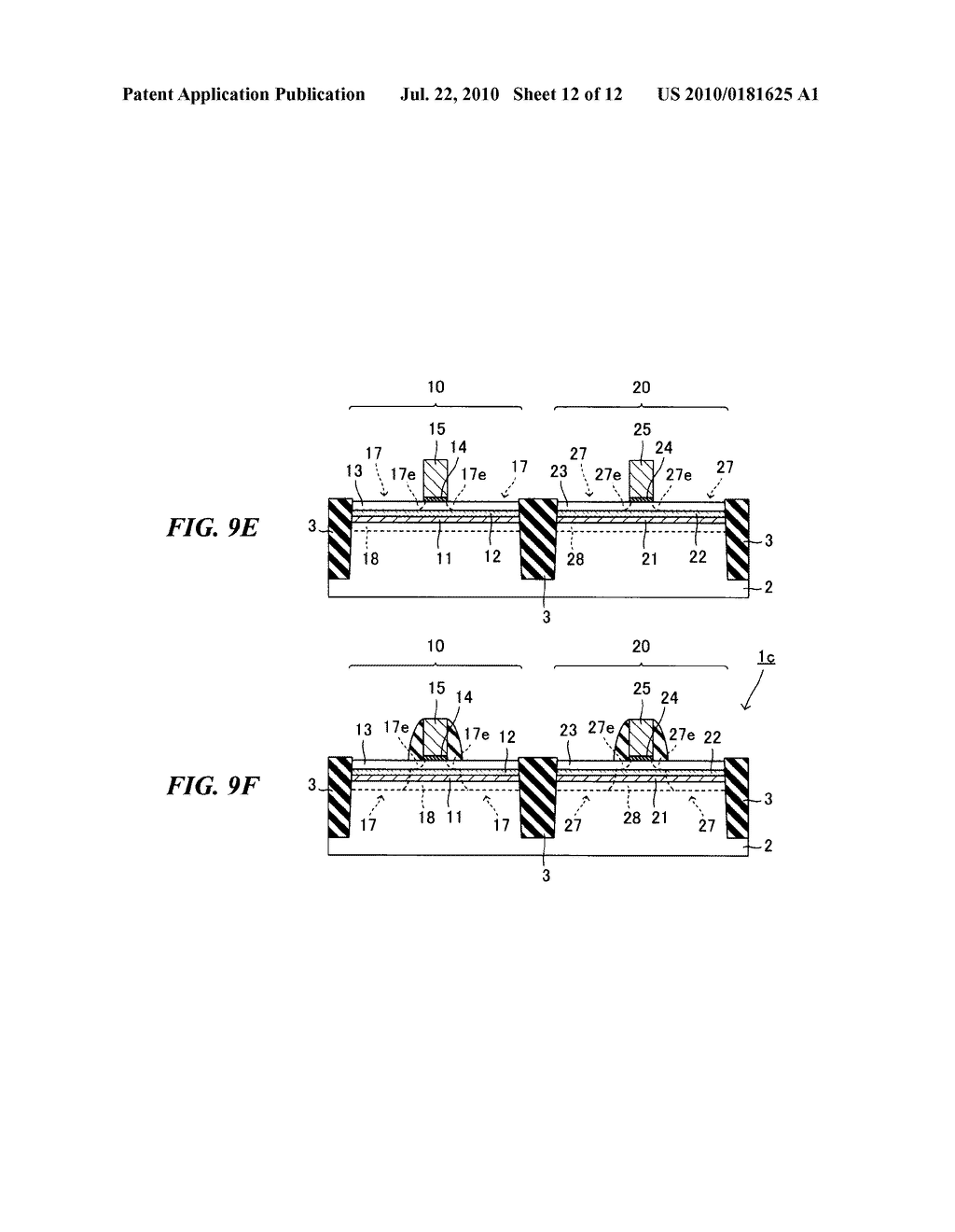 SEMICONDUCTOR DEVICE AND METHOD OF FABRICATING THE SAME - diagram, schematic, and image 13