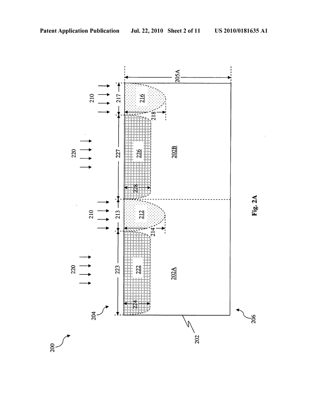 METHOD AND STRUCTURE FOR REDUCING CROSS-TALK IN IMAGE SENSOR DEVICES - diagram, schematic, and image 03