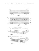 STACKABLE LAYER CONTAINING BALL GRID ARRAY PACKAGE diagram and image