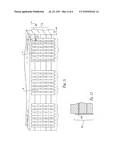 STACKABLE LAYER CONTAINING BALL GRID ARRAY PACKAGE diagram and image