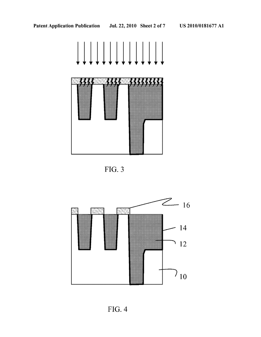STRUCTURE WITH SELF ALIGNED RESIST LAYER ON AN INSULATING SURFACE AND METHOD OF MAKING SAME - diagram, schematic, and image 03