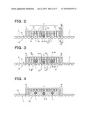 MALE SURFACE FASTENER MEMBER FOR USE IN A CUSHION BODY MOLD AND MANUFACTURING METHOD THEREOF diagram and image