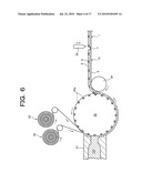 MALE SURFACE FASTENER MEMBER FOR USE IN A CUSHION BODY MOLD AND MANUFACTURING METHOD THEREOF diagram and image