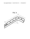 MALE SURFACE FASTENER MEMBER FOR USE IN A CUSHION BODY MOLD AND MANUFACTURING METHOD THEREOF diagram and image