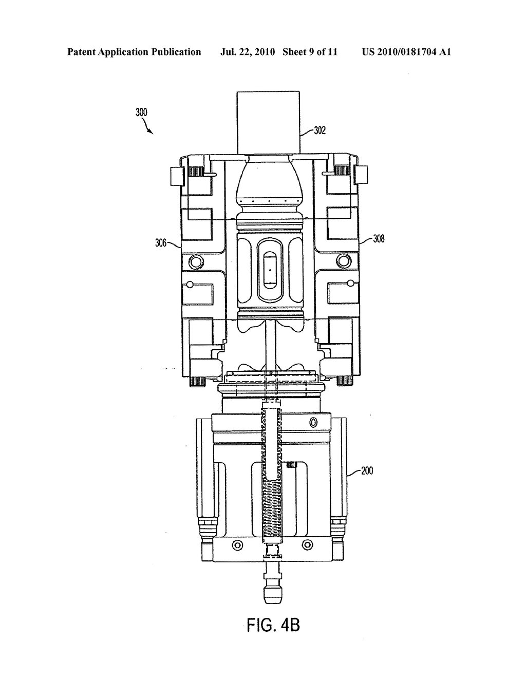 Method and Apparatus for Manufacturing Blow Molded Containers - diagram, schematic, and image 10