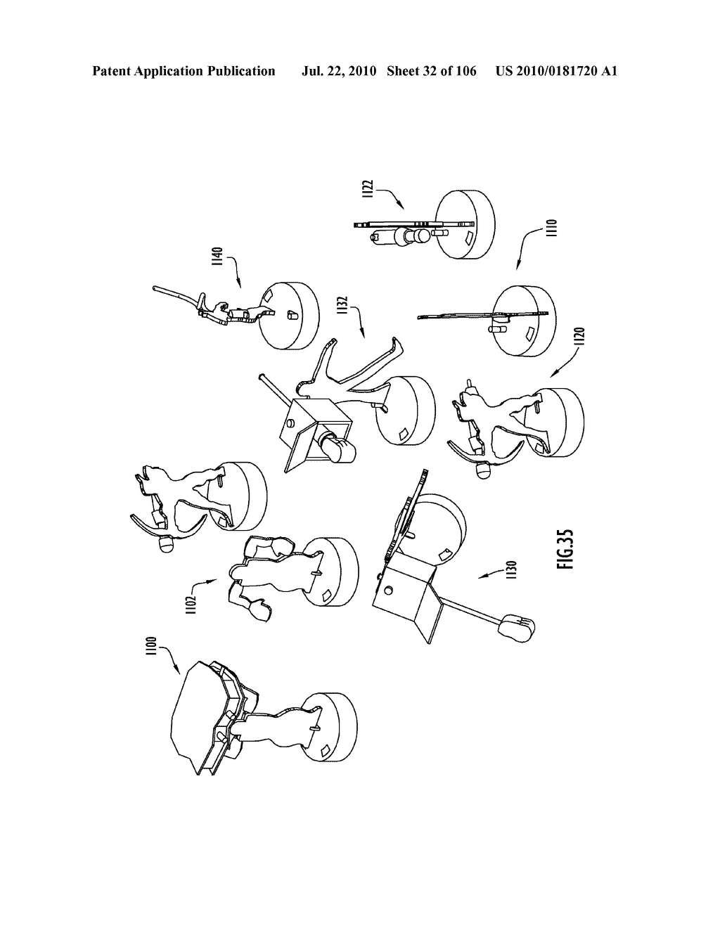 Action Figure Battle Game with Movement Mechanisms - diagram, schematic, and image 33