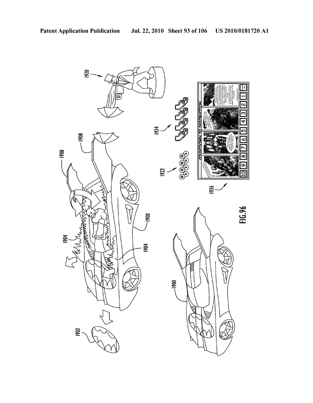 Action Figure Battle Game with Movement Mechanisms - diagram, schematic, and image 94