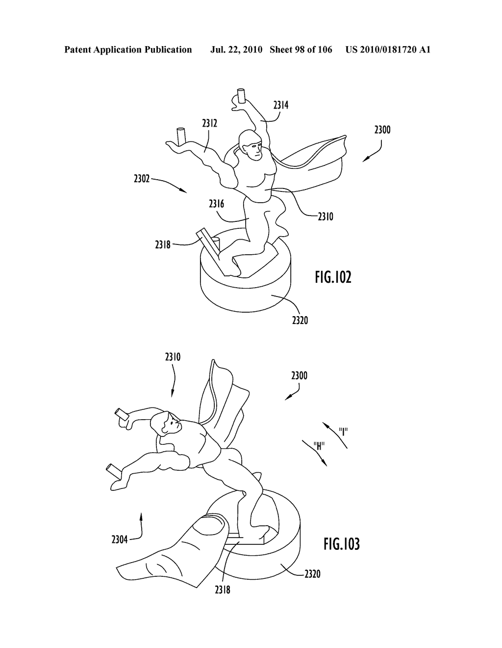 Action Figure Battle Game with Movement Mechanisms - diagram, schematic, and image 99