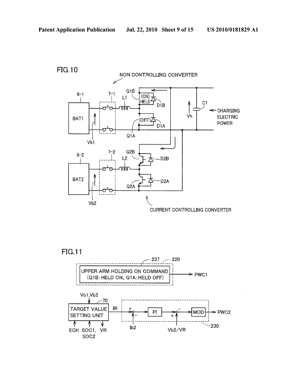 POWER SUPPLY SYSTEM AND ELECTRIC POWERED VEHICLE INCLUDING POWER SUPPLY SYSTEM, AND METHOD FOR CONTROLLING POWER SUPPLY SYSTEM - diagram, schematic, and image 10