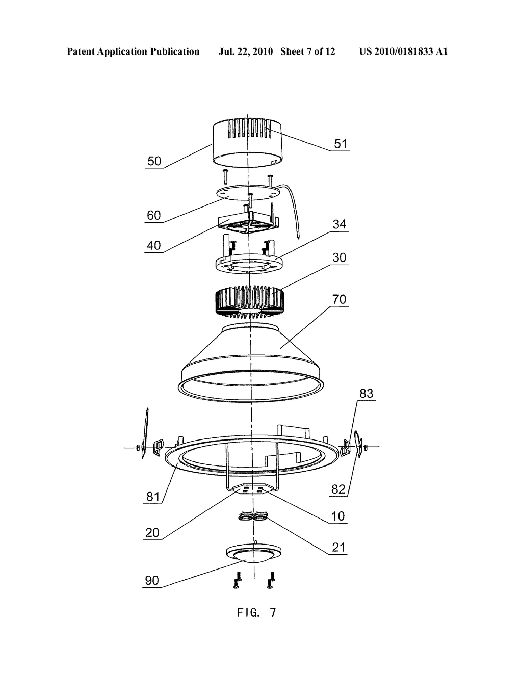 LED Lamp Circuit - diagram, schematic, and image 08