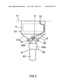 LIGHTING DEVICE HAVING A RAIL DEVICE THAT CAN BE FIXED TO A SURFACE OF AN OBJECT diagram and image