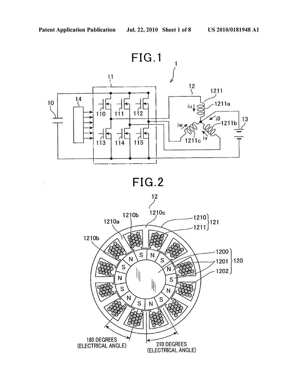 Motor apparatus with voltage step-up function - diagram, schematic, and image 02