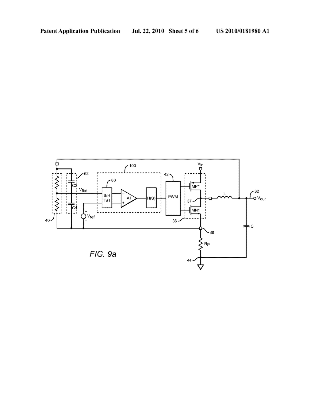 SWITCHING POWER SUPPLY CONTROLLER WITH SELECTIVE FEEDBACK SAMPLING AND WAVEFORM APPROXIMATION - diagram, schematic, and image 06