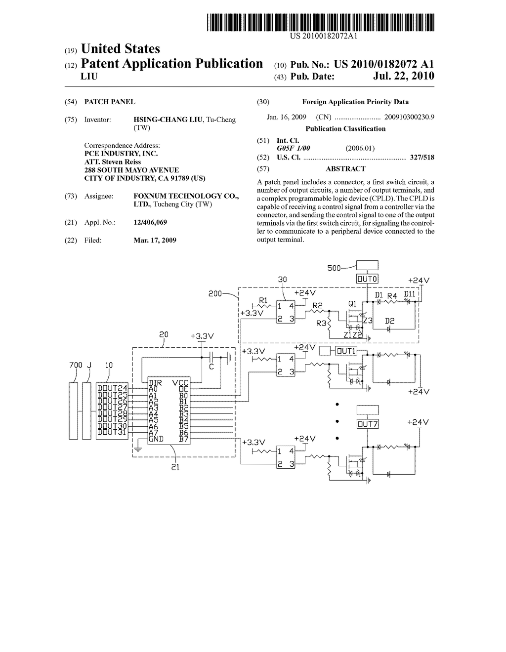 PATCH PANEL - diagram, schematic, and image 01