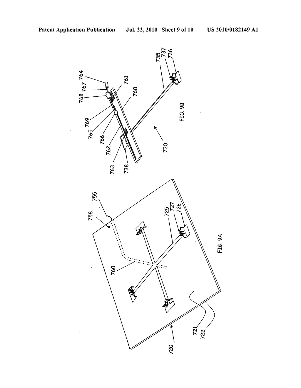 Apparatus for and method of using rfid antenna configurations - diagram, schematic, and image 10