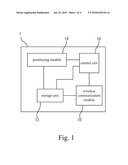 Positioning Apparatus and Method diagram and image