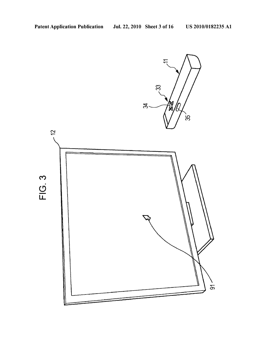 INPUT DEVICE AND INPUT METHOD, INFORMATION PROCESSING DEVICE AND INFORMATION PROCESSING METHOD, INFORMATION PROCESSING SYSTEM AND PROGRAM - diagram, schematic, and image 04