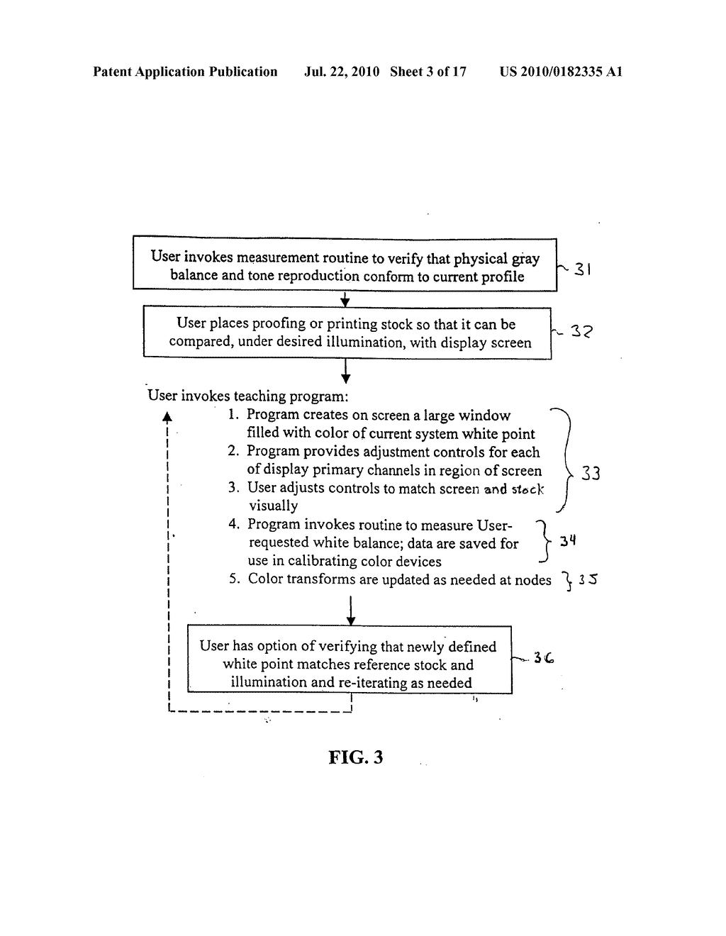 Methods and apparatus for calibrating a color display - diagram, schematic, and image 04