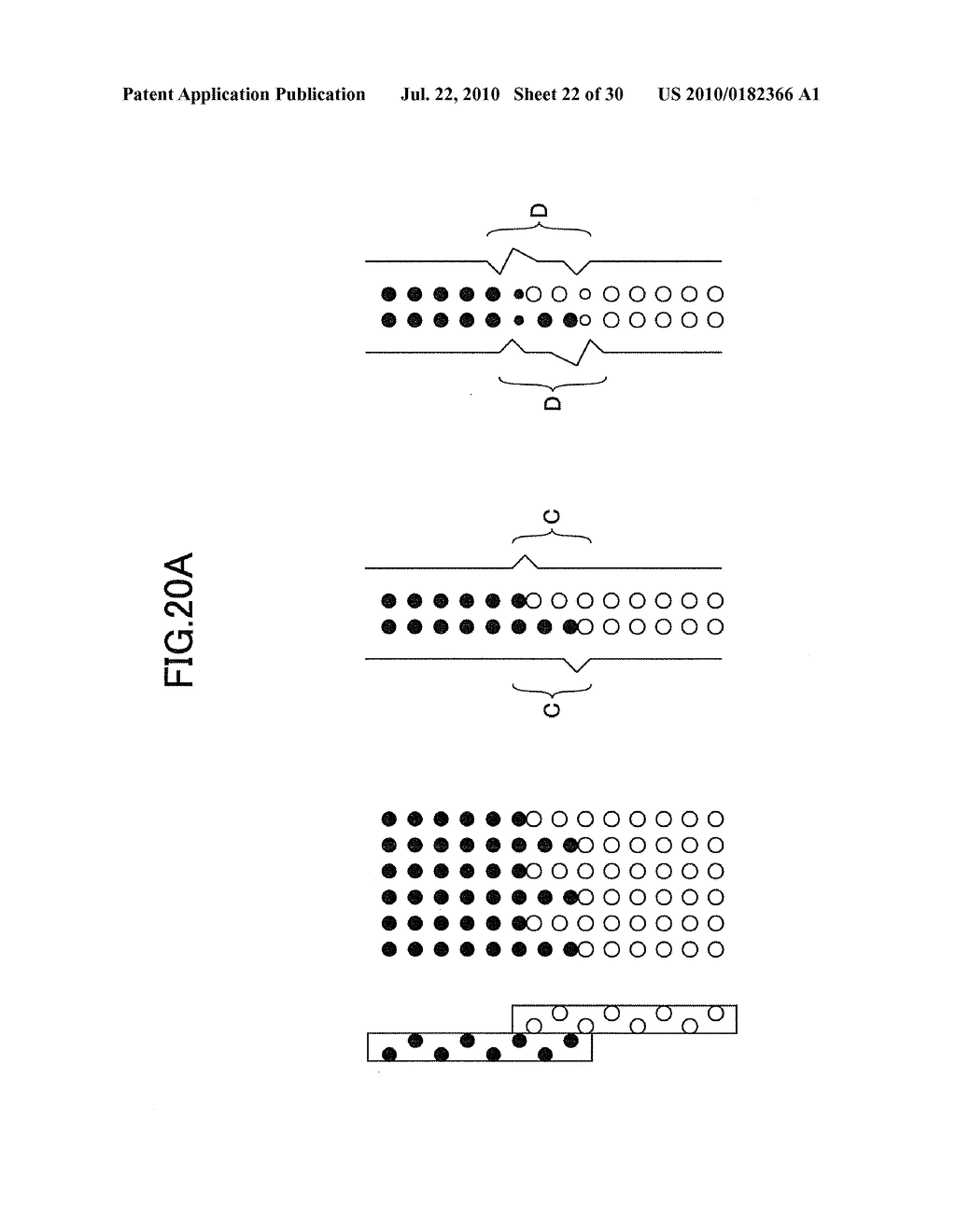 FORMATION OF IMAGE BY IMAGE FORMING APPARATUS WITH OVERLAPPING AREA - diagram, schematic, and image 23