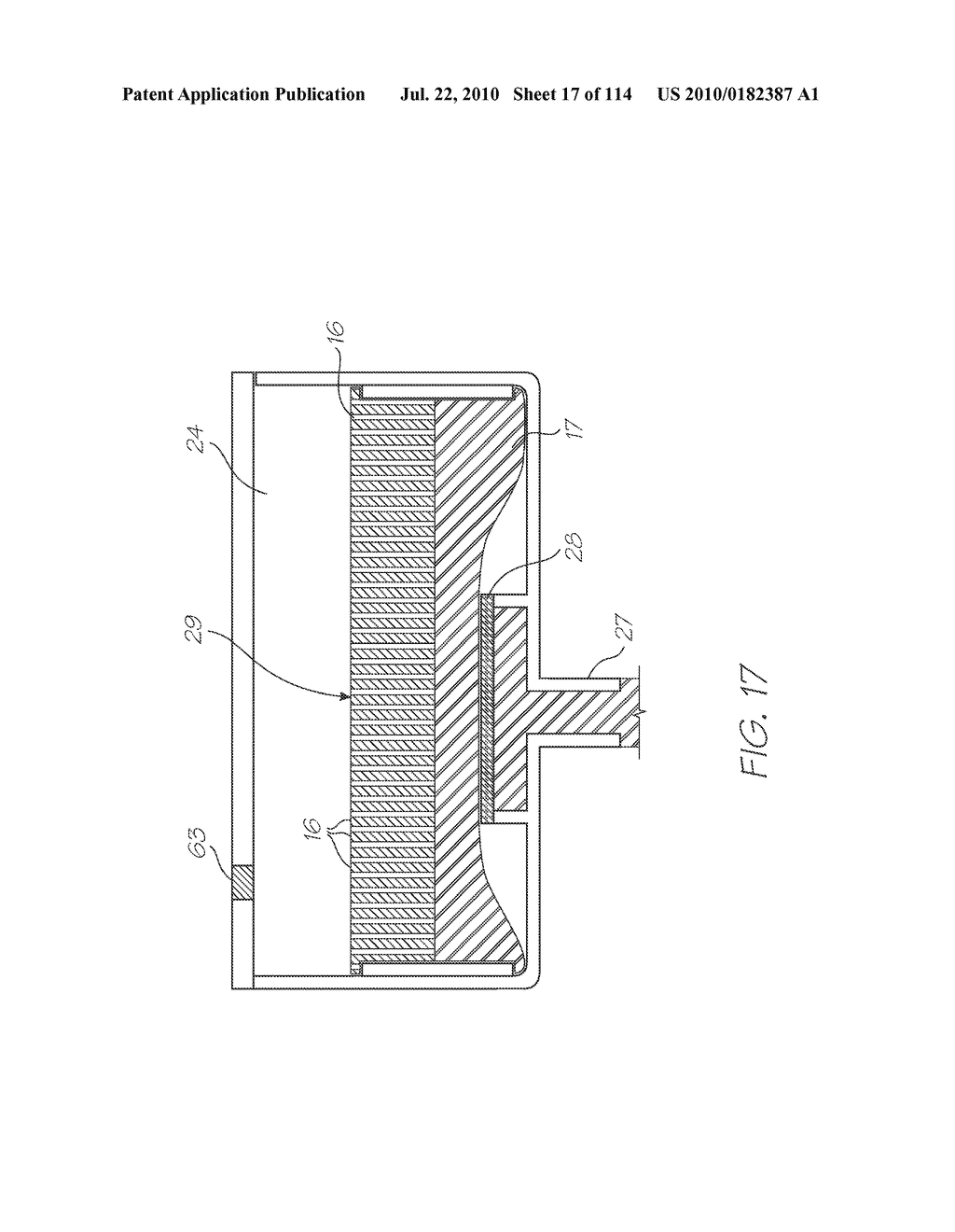 RESERVOIR ASSEMBLY FOR SUPPLYING FLUID TO PRINTHEAD - diagram, schematic, and image 18