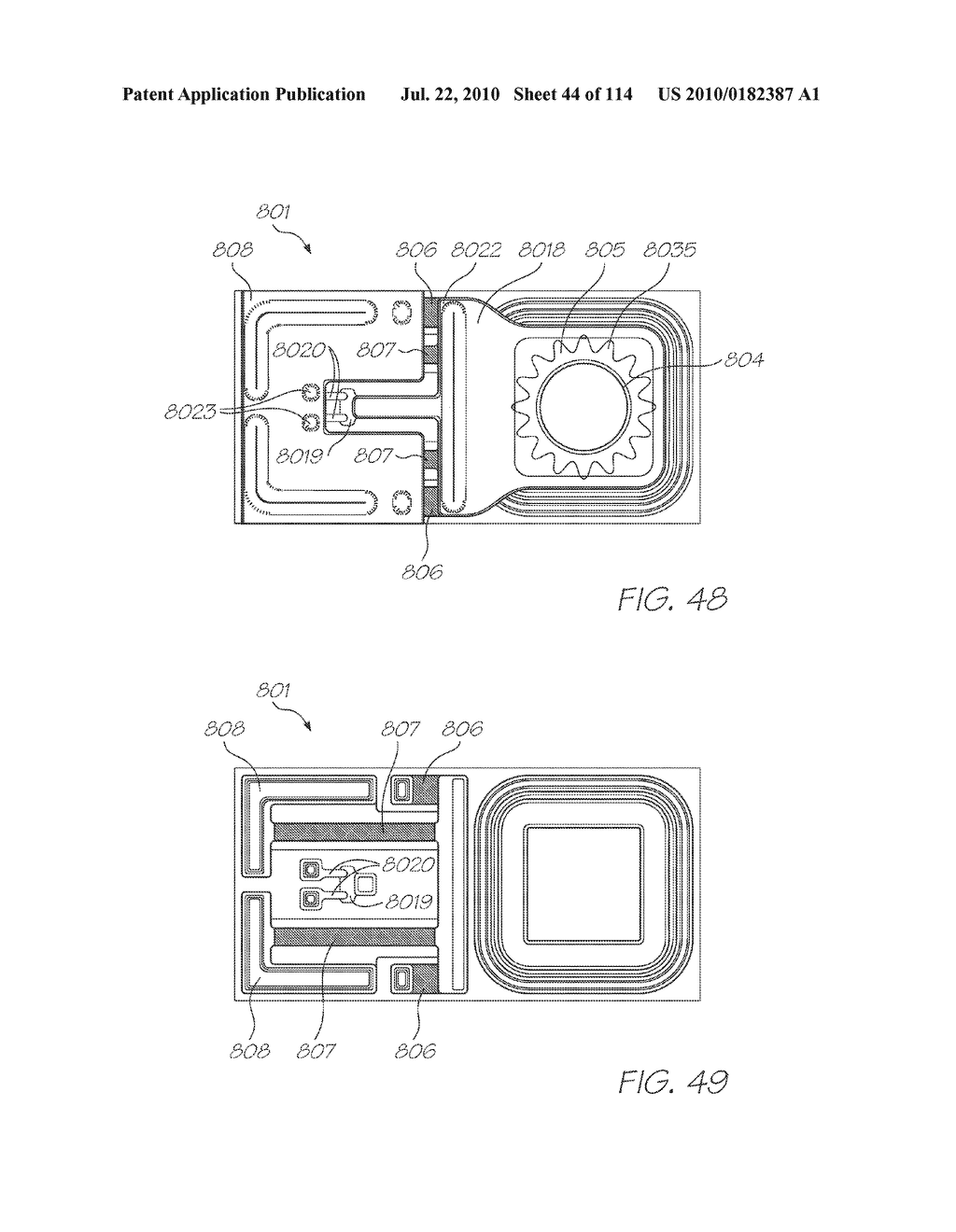 RESERVOIR ASSEMBLY FOR SUPPLYING FLUID TO PRINTHEAD - diagram, schematic, and image 45